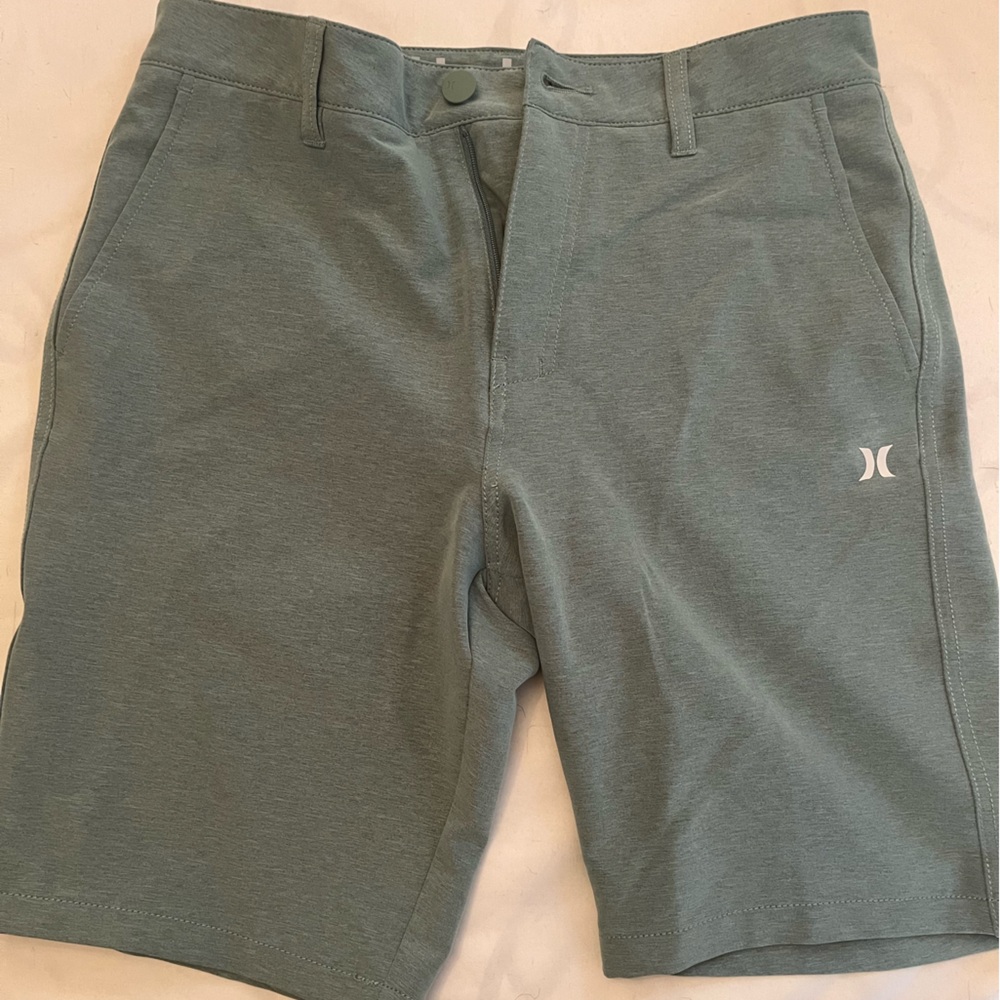 Hurley Men's Sage/Olive Hybrid Shorts- NWOT